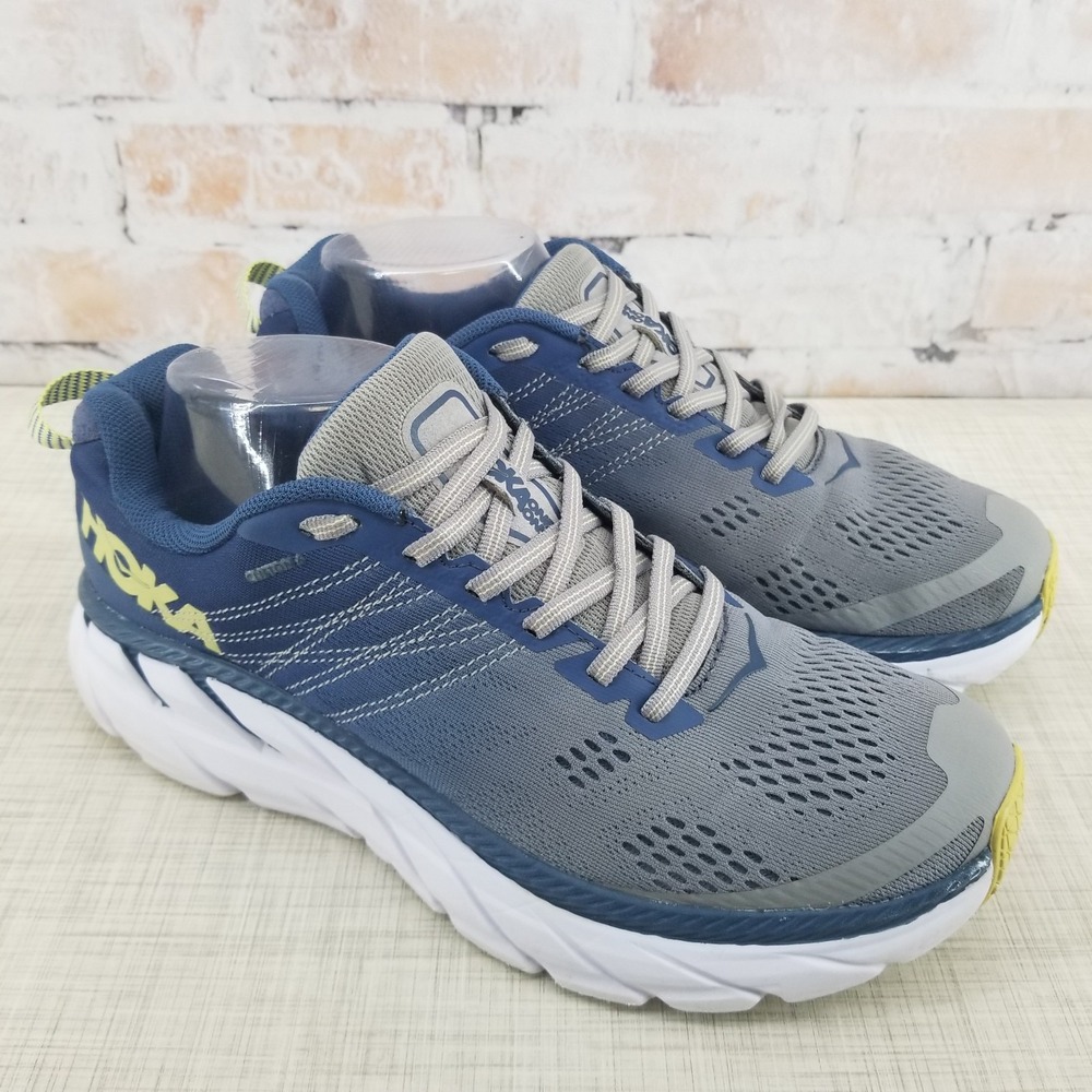 Hoka One One Clifton 6 Women's Running Shoe Ensign Blue / Wild Dove Size 9
